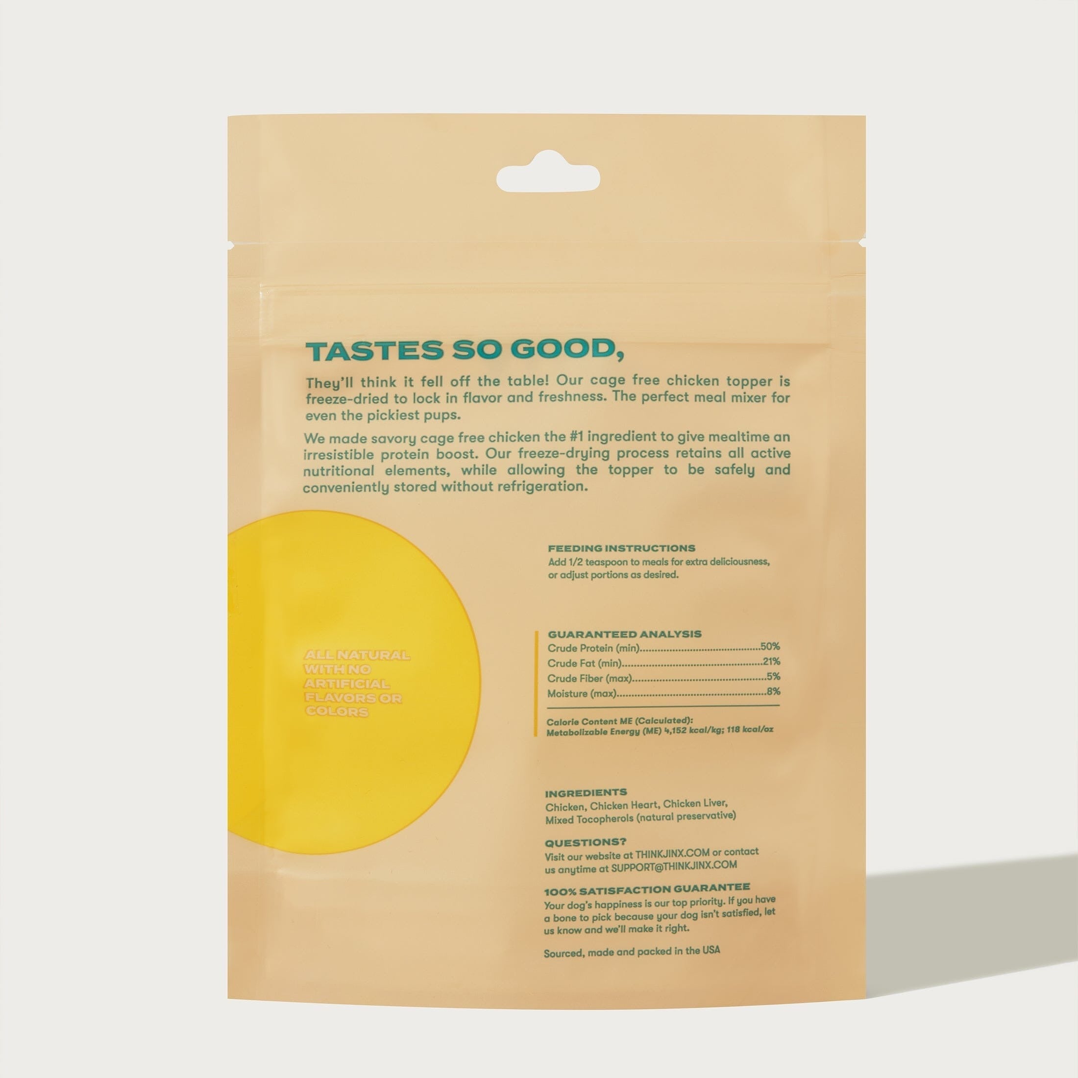 Freeze-Dried Chicken Topper