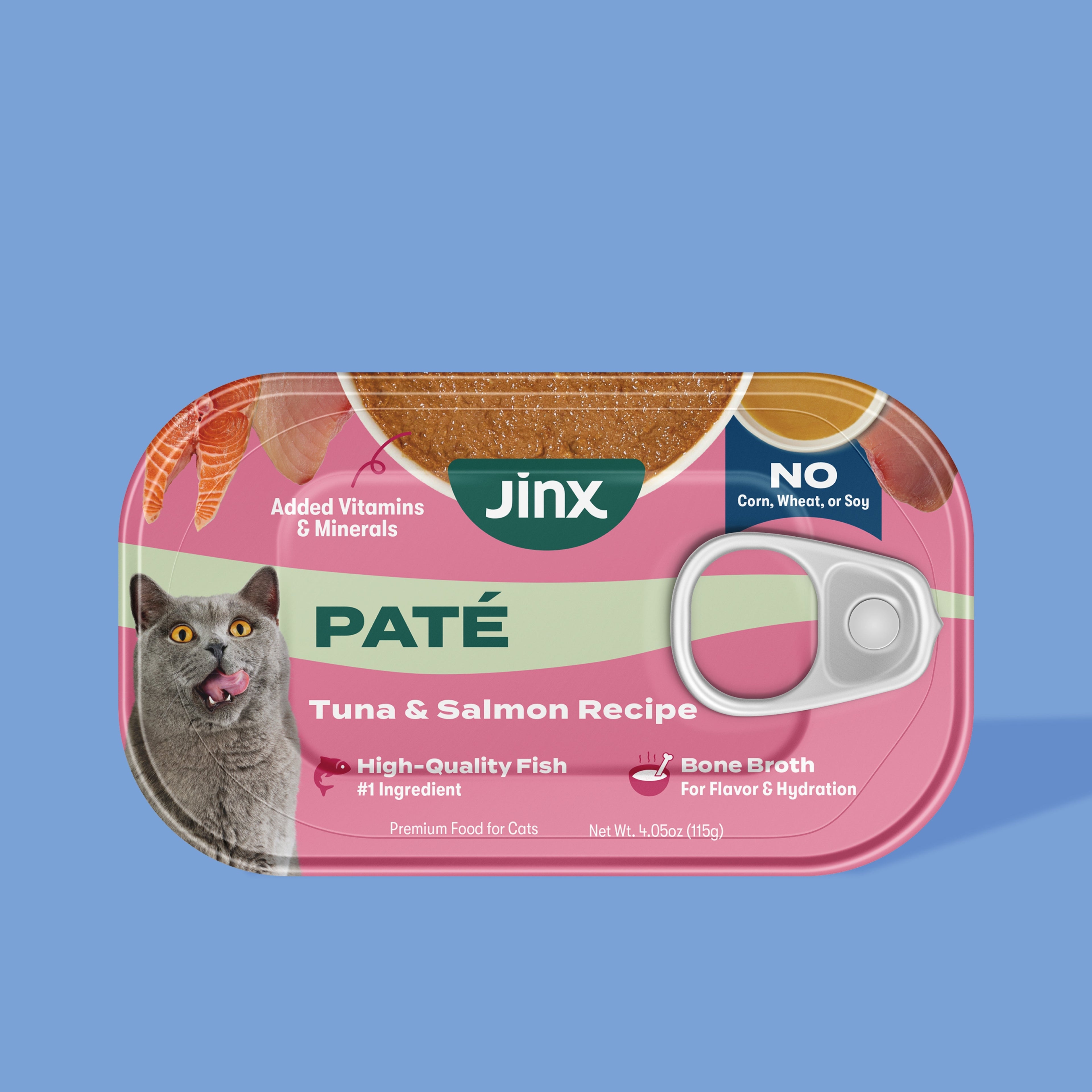 Tuna & Salmon Cat Paté