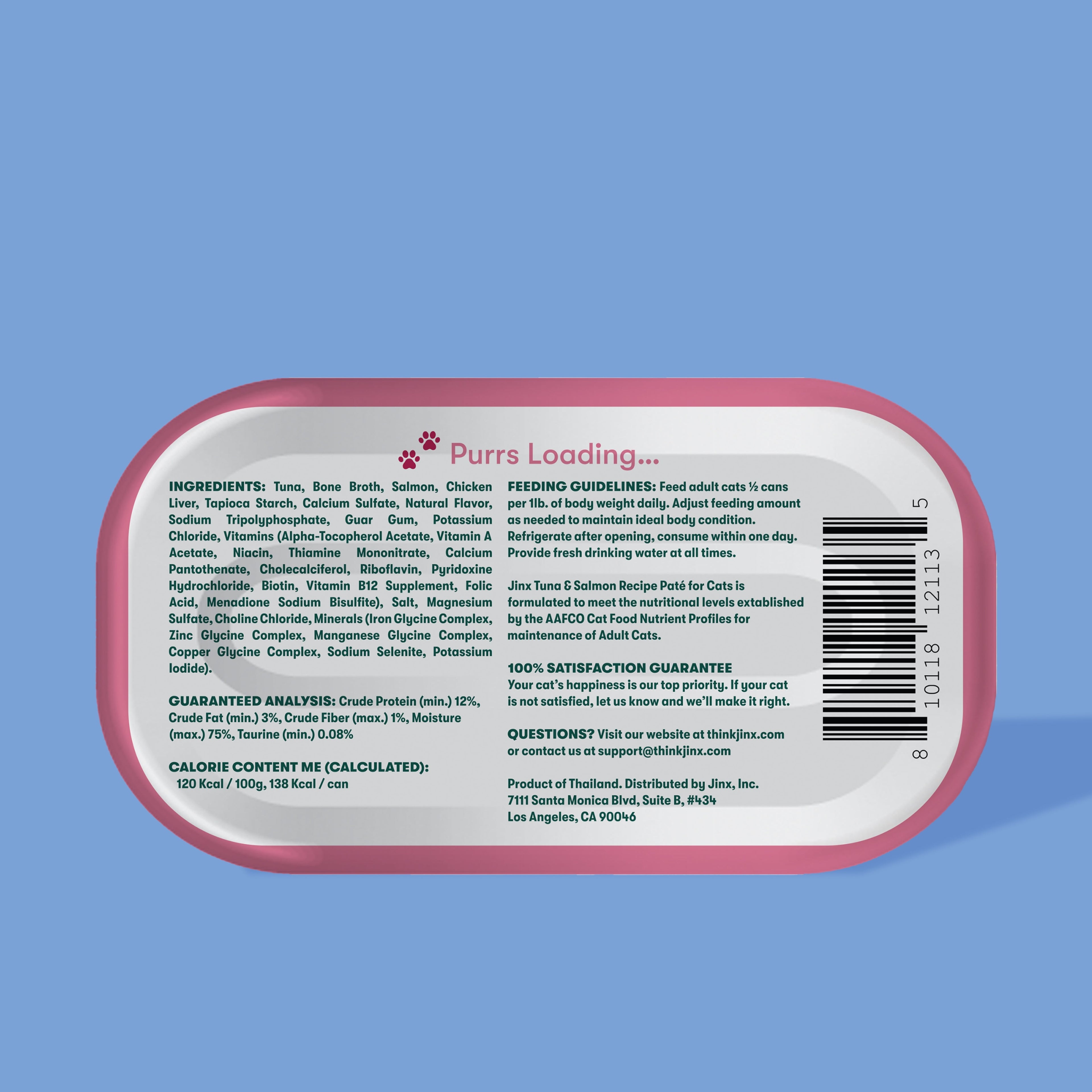 Tuna & Salmon Cat Paté