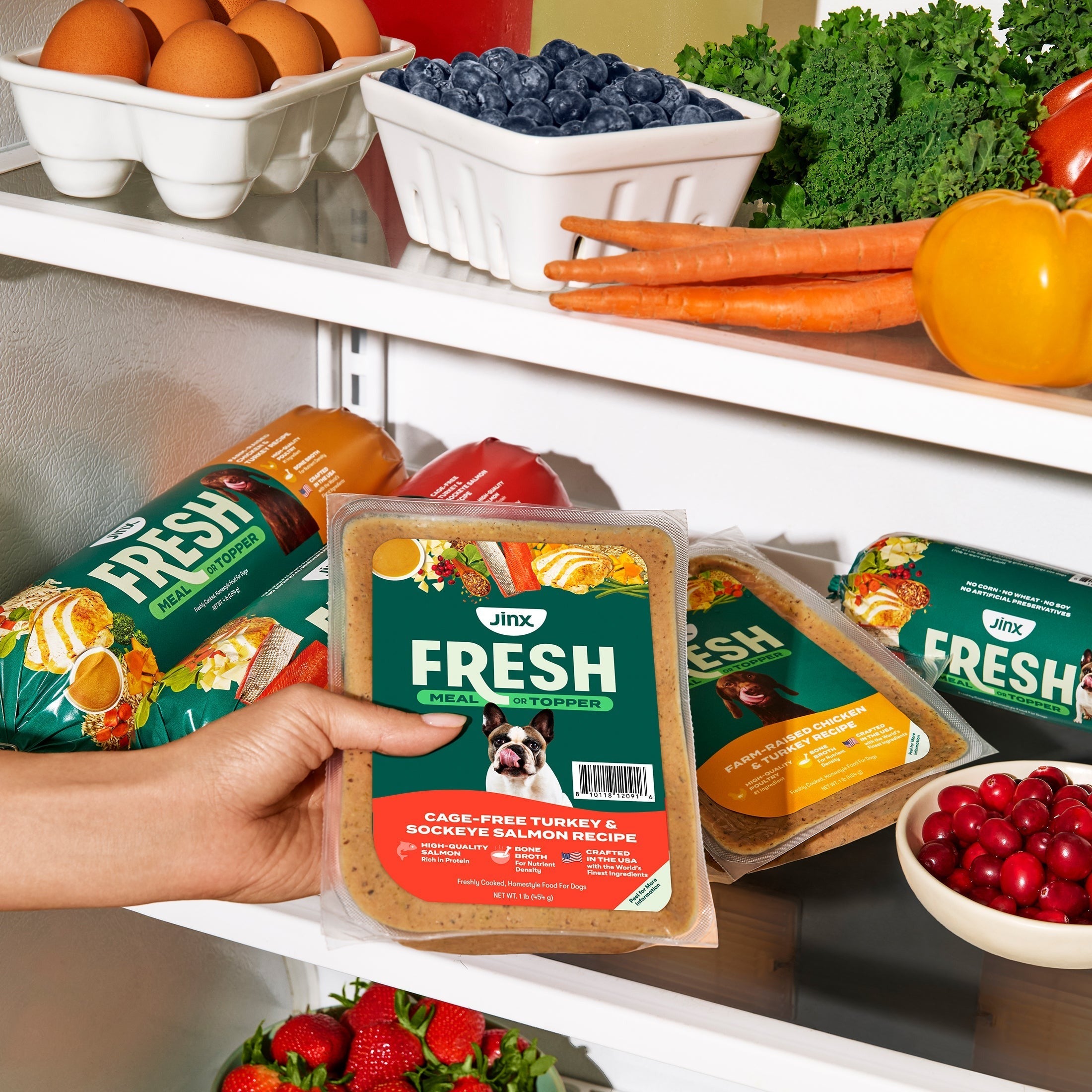 Cage-Free Turkey and Sockeye Salmon Fresh Pouch