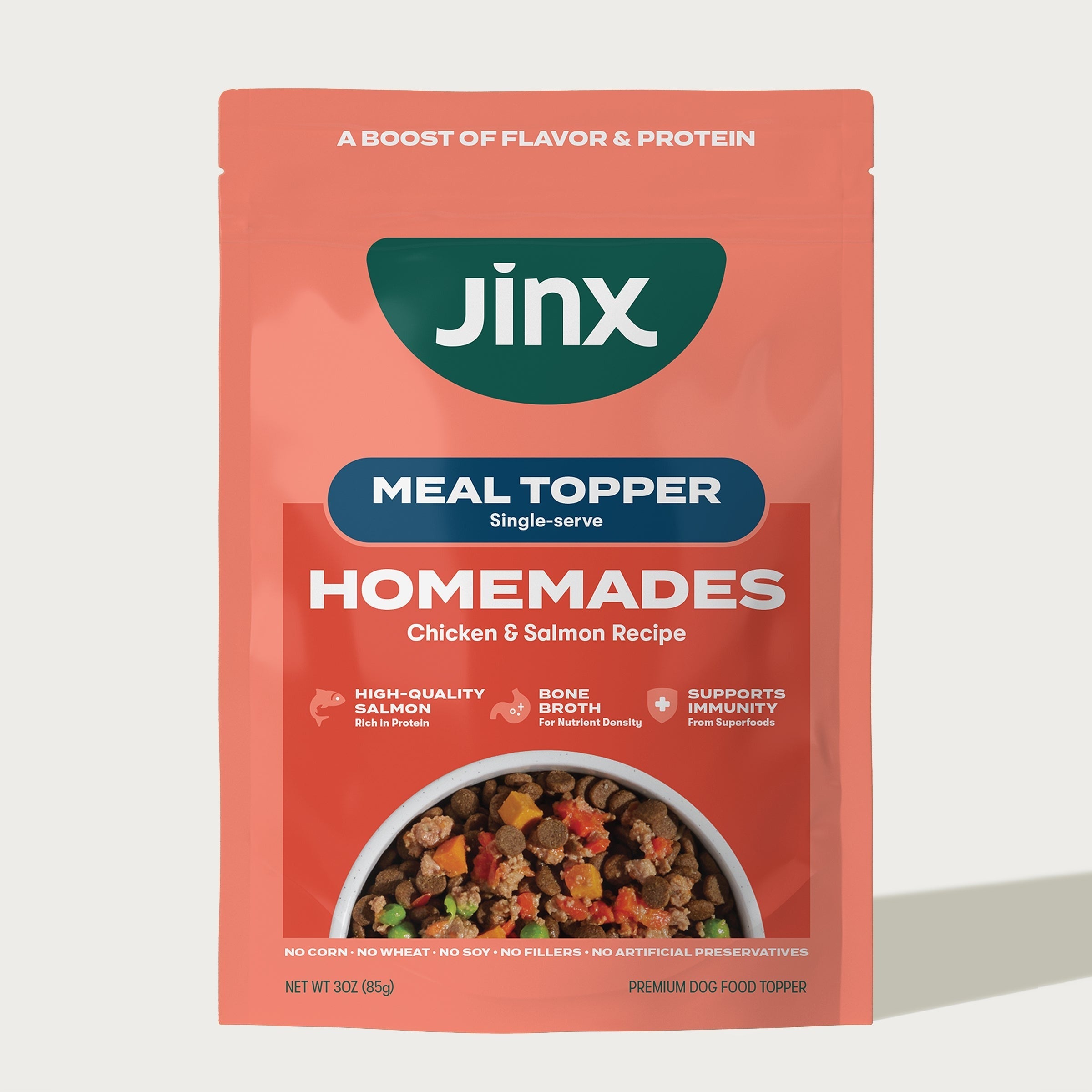 Single-Serve Chicken & Salmon Homemades