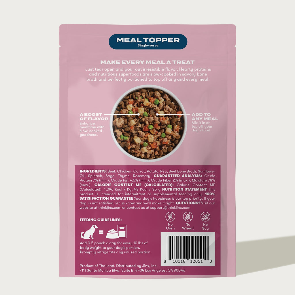 Single-Serve Beef & Chicken Homemades