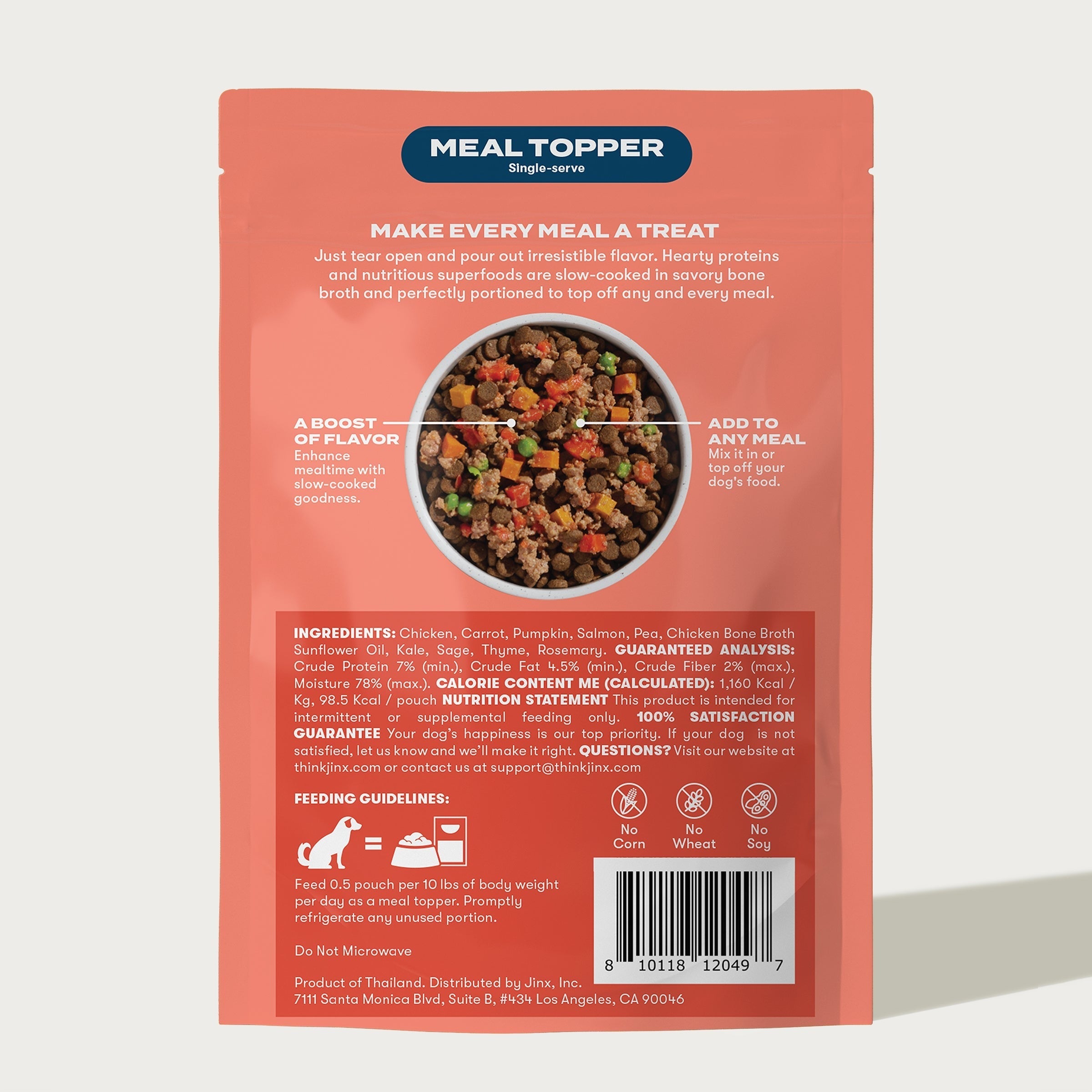 Single-Serve Chicken & Salmon Homemades