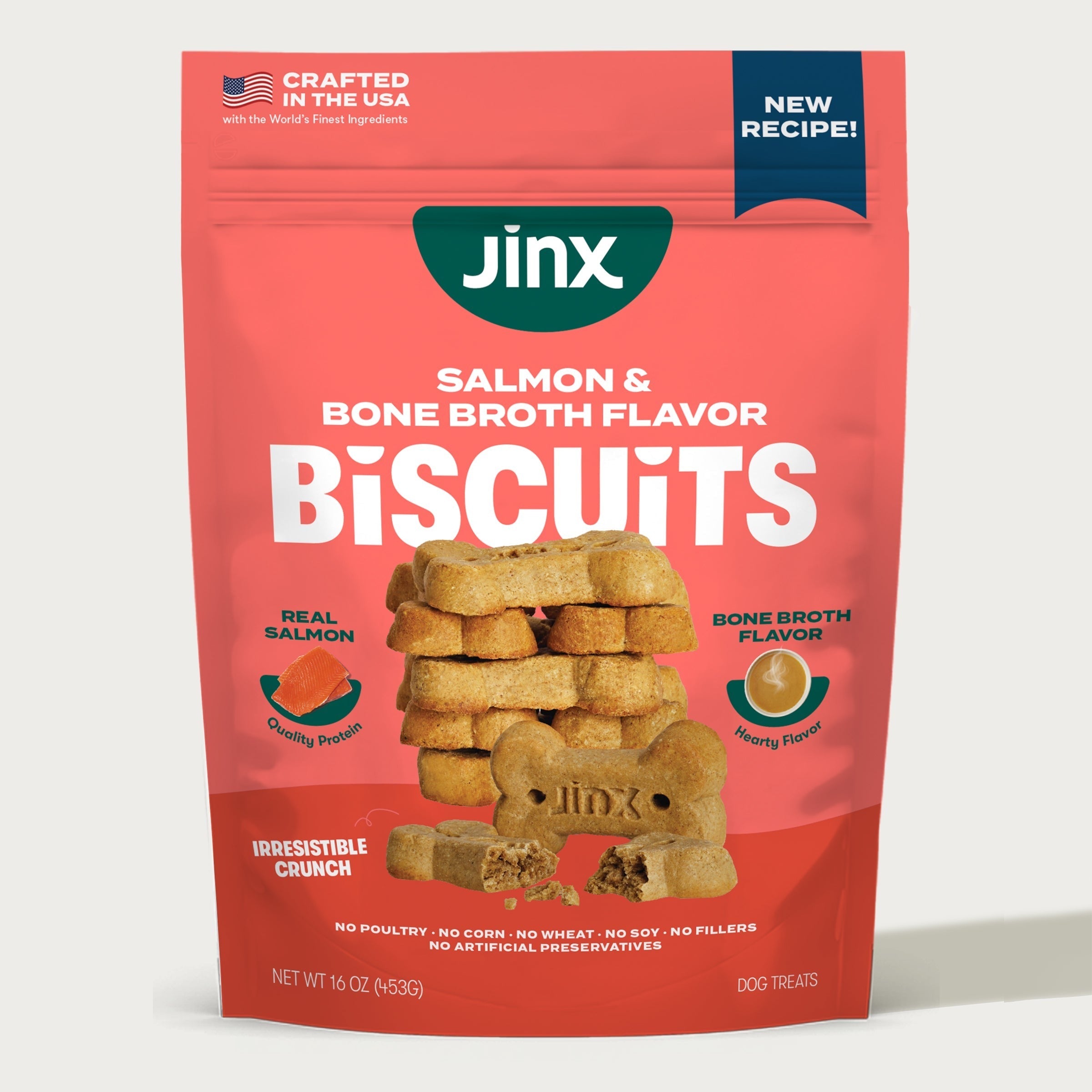 Salmon Bone Broth Biscuits