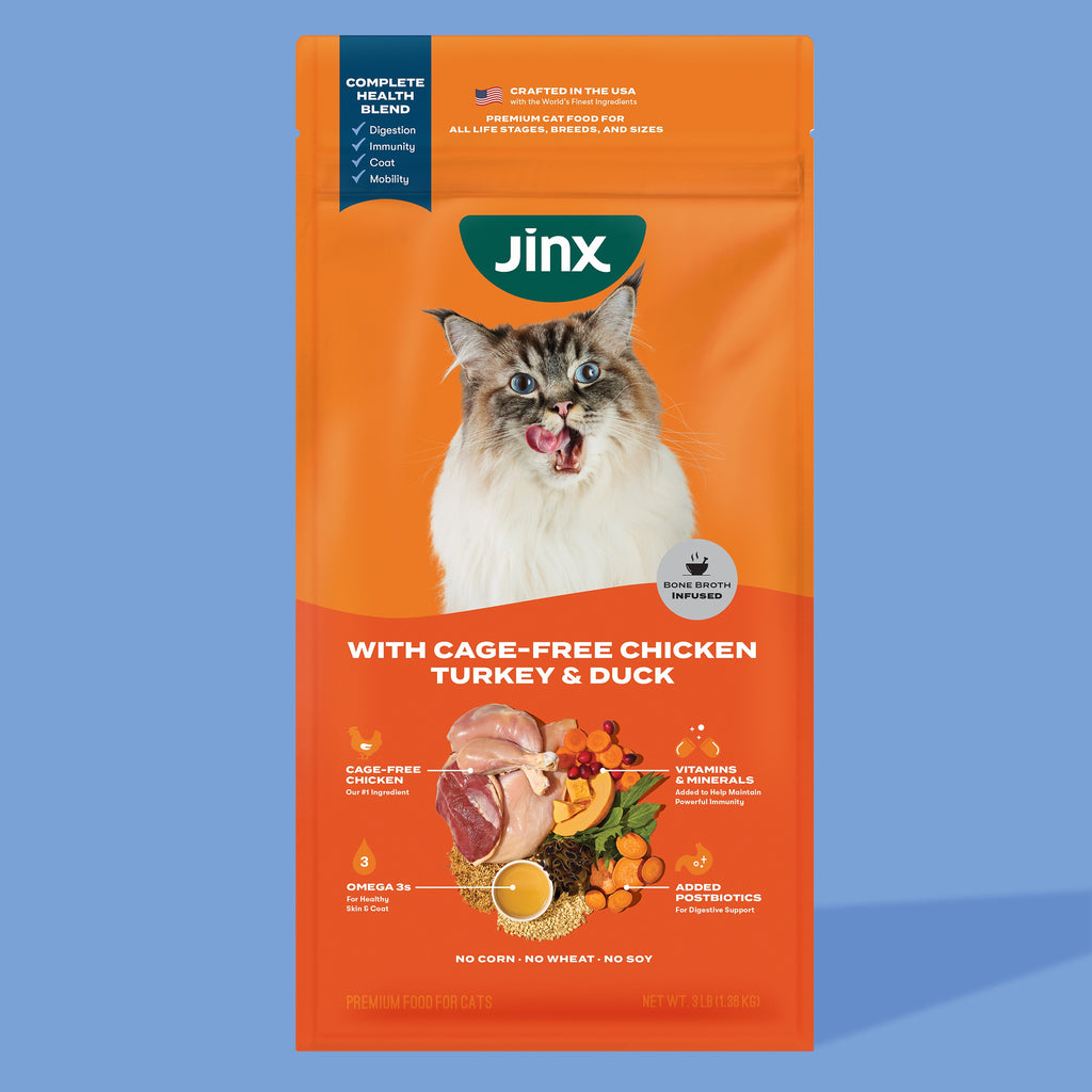 Cage-Free Chicken, Turkey, & Duck Dry Cat Food
