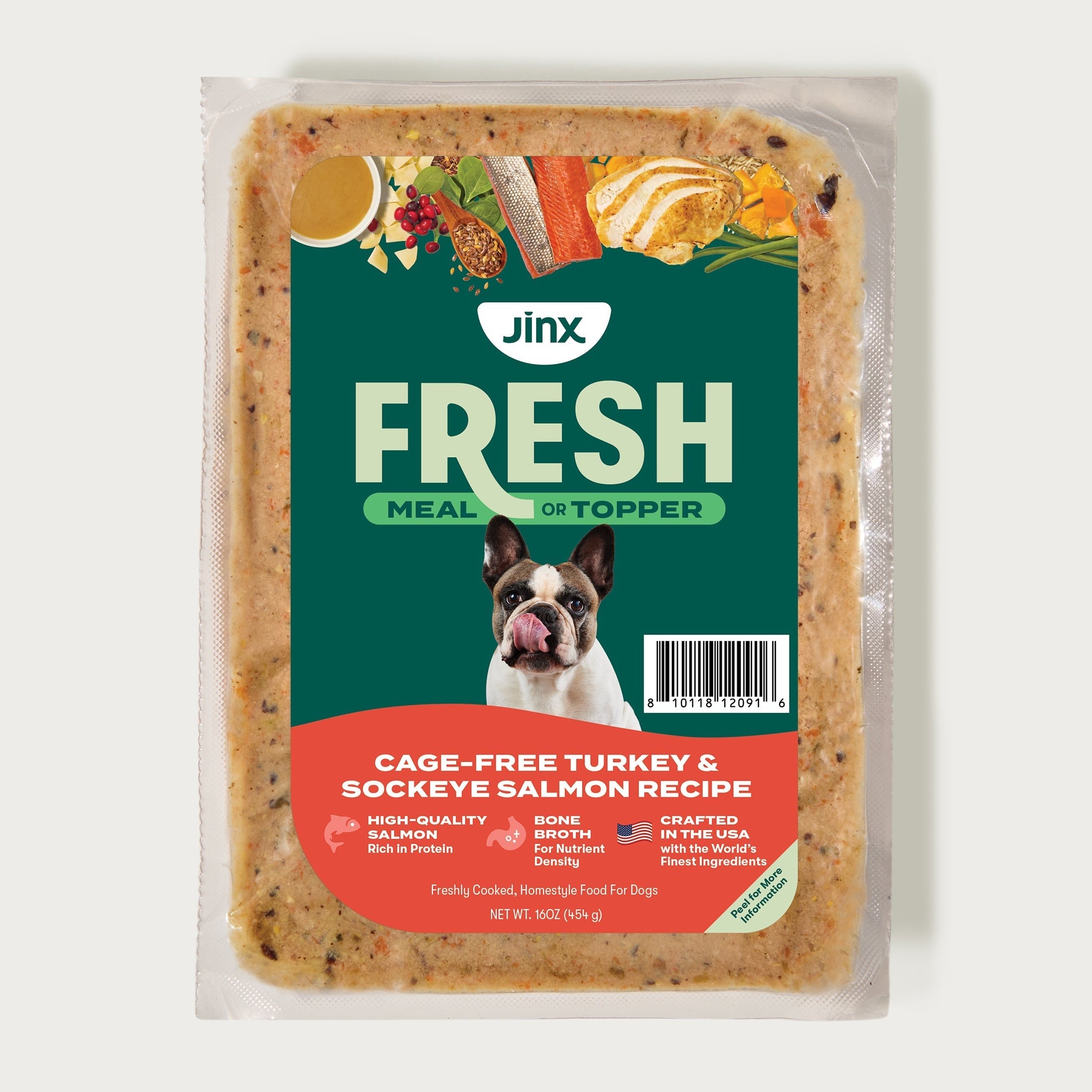 Cage-Free Turkey and Sockeye Salmon Fresh Pouch