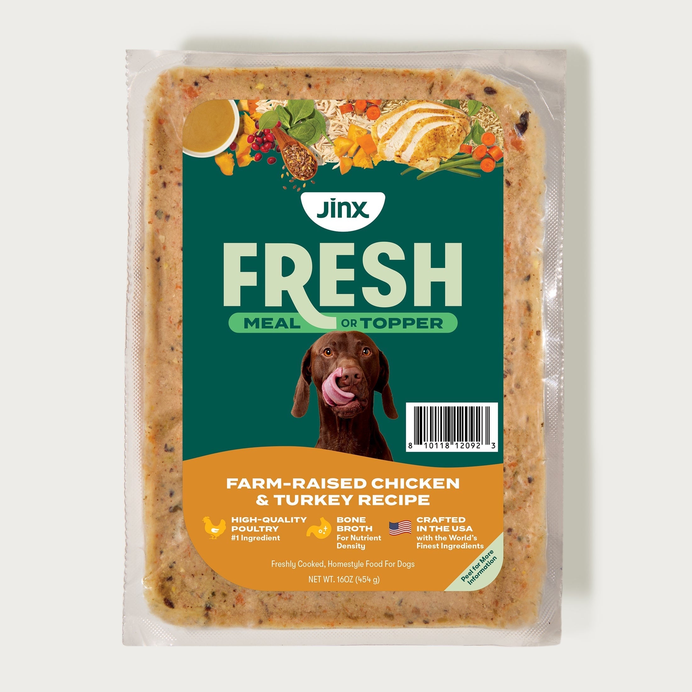 Farm-Raised Chicken and Turkey Fresh Pouch