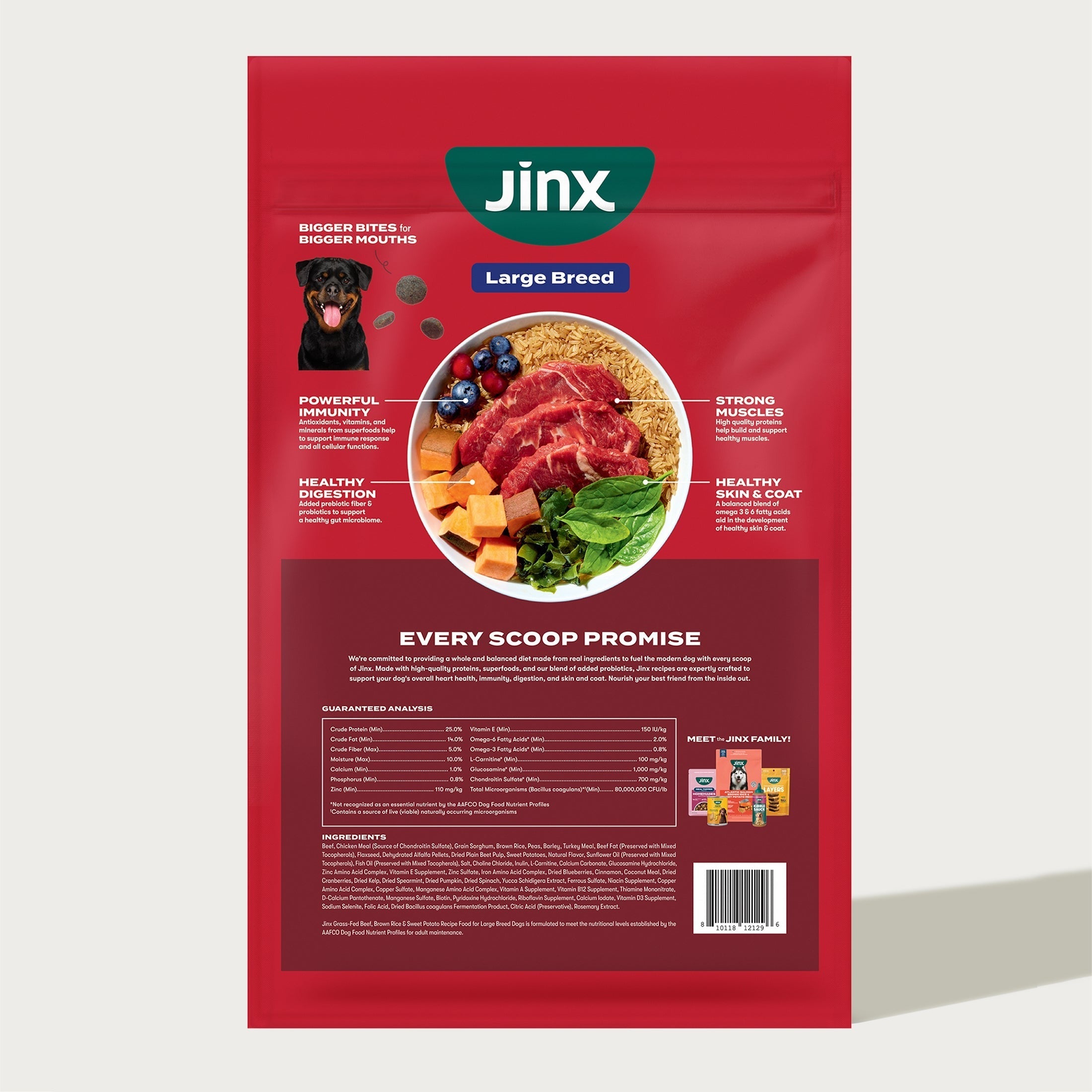 Large Breed Grass-Fed Beef Dog Food