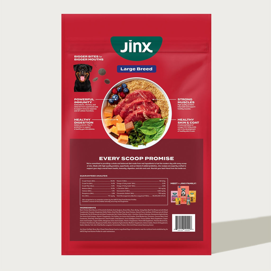 Large Breed Grass-Fed Beef Dog Food